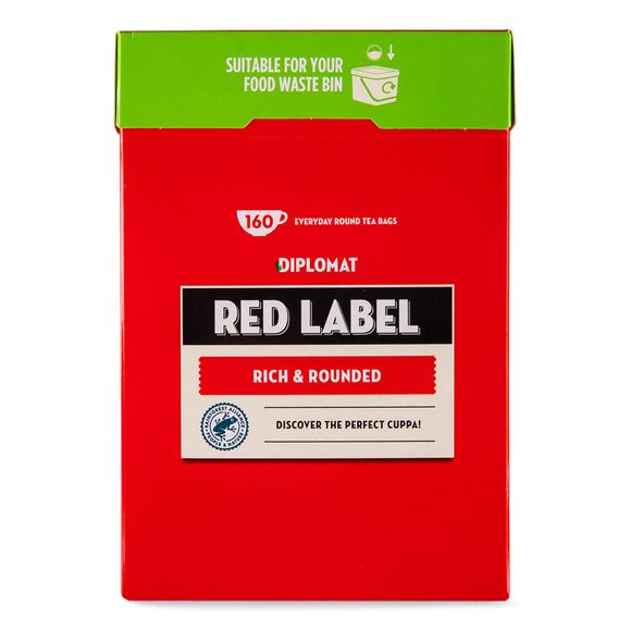 Diplomat Red Label Tea Bags 500g/160 Pack